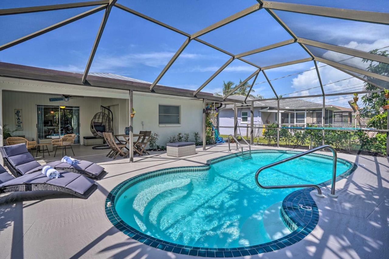 Naples Oasis With Screened Pool, Bike To Beach! Exterior photo