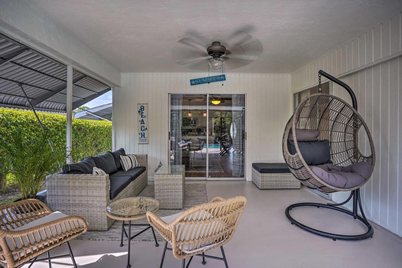 Naples Oasis With Screened Pool, Bike To Beach! Exterior photo