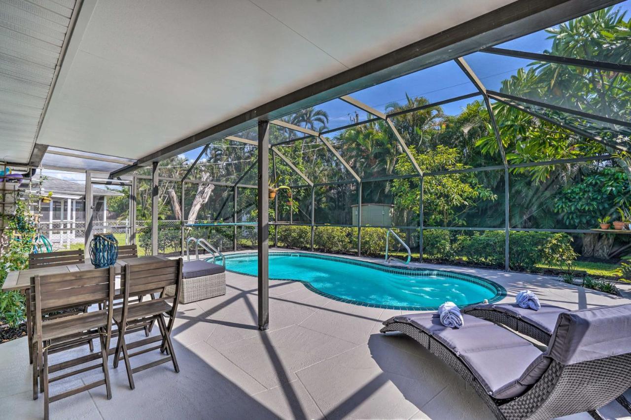 Naples Oasis With Screened Pool, Bike To Beach! Exterior photo